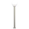 vidaXL Borne lumineuse 120 cm en acier inoxydable IP44