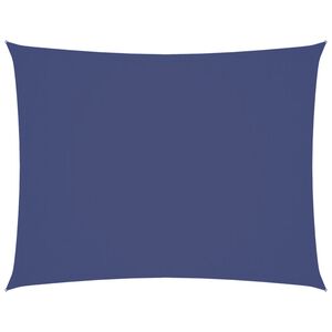 vidaXL Voile de parasol tissu oxford rectangulaire 2x3,5 m bleu