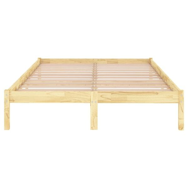 vidaXL Cadre de lit sans matelas bois massif 120x200 cm
