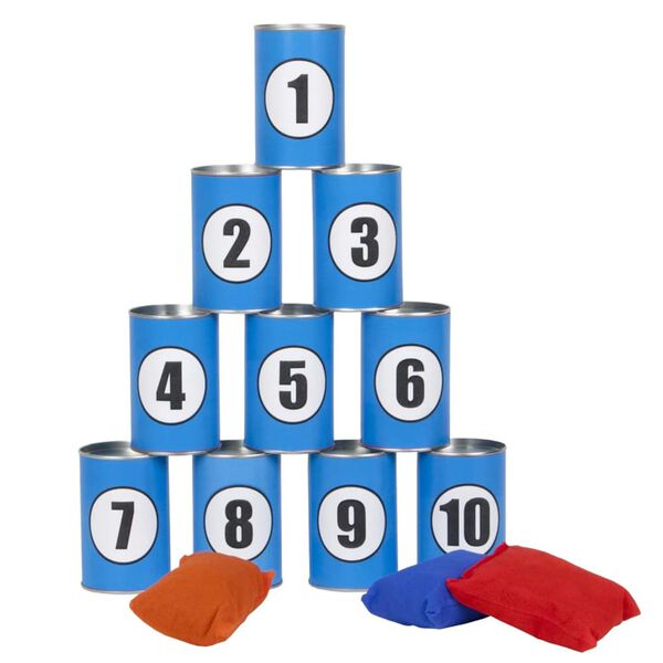 OUTDOOR PLAY Jeu de lancer de canettes d'ext&eacute;rieur