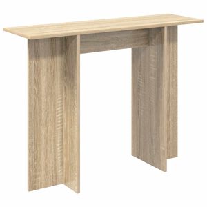 vidaXL Table console Ch&ecirc;ne Sonoma 100 x 30 x 75 cm Bois d'ing&eacute;nierie