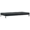 vidaXL Housse de Table 182 x 92 x 15 cm tissu Rectangulaire Noir