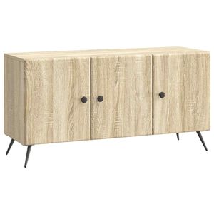 vidaXL Meuble TV Ch&ecirc;ne Sonoma 99 x 34,5 x 50 cm Bois d'ing&eacute;nierie