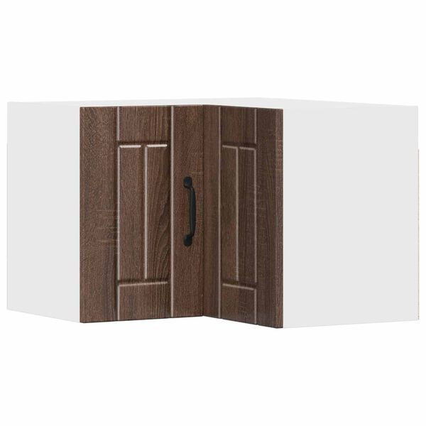vidaXL Armoire de cuisine Ch&ecirc;ne brun 57 x 57 x 40 cm Bois d'ing&eacute;nierie