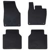 vidaXL Tapis de voiture 4 pcs Noir Convient pour VW ID.7 2023-