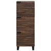 vidaXL Highboard Marron 40 x 33 x 110 cm bois de manguier massif