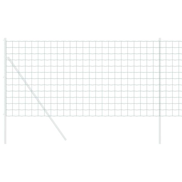 vidaXL Cl&ocirc;ture Euro Vert 1,4 x 10 m Fer rev&ecirc;tu de PVC