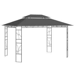 vidaXL Belv&eacute;d&egrave;re 4x3x2,7 m Anthracite 160 g/m&sup2;