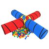vidaXL Balles de jeu 250 pcs multicolore