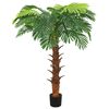 vidaXL Palmier Cycas artificiel avec pot 160 cm Vert