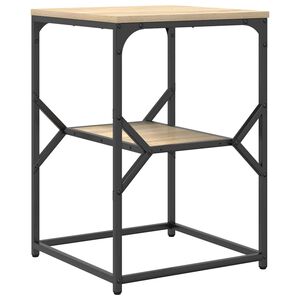 vidaXL Table d'appoint Ch&ecirc;ne Sonoma 41 x 40 x 60 cm
