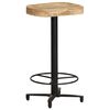 vidaXL Tabourets de bar lot de 2 66 cm bois de manguier massif