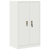 vidaXL Armoire de rangement Blanc 60 x 40 x 105 cm Acier