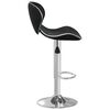 vidaXL Tabouret de bar Noir Similicuir