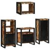 vidaXL Ensemble de mobilier de salle de bain 4 pcs Bois massif recycl&eacute;