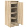 vidaXL Armoire à chaussures chêne sonoma 29,5x34x76 cm bois ingénierie