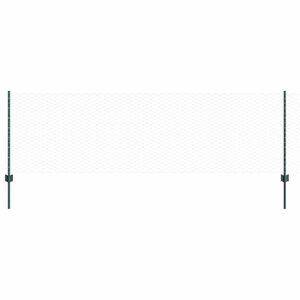 vidaXL Cl&ocirc;ture en fil soud&eacute; 25 x 0,8 m (l x h) Acier recouvert de PVC