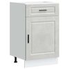 vidaXL Armoire de cuisine Porto gris b&eacute;ton bois d'ing&eacute;nierie