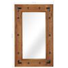 vidaXL Miroir Bois d'acacia massif 50 x 80 cm