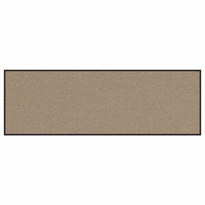 vidaXL Tapis d'entr&eacute;e Beige et Noir 60 x 180 cm 100% Polyamide