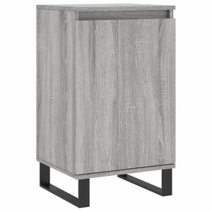 vidaXL Buffet sonoma gris 40x35x70 cm bois d'ing&eacute;nierie