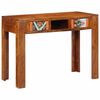 vidaXL Bureau d'&eacute;criture avec tiroir Marron 100 x 50 x 75 cm