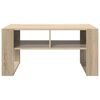 vidaXL Table basse Ch&ecirc;ne Sonoma 92 x 53 x 45 cm Bois d'ing&eacute;nierie