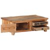 vidaXL Table basse 90x50x31 cm Bois de r&eacute;cup&eacute;ration massif