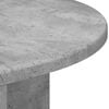 vidaXL Table d'appoint Gris b&eacute;ton 29,6 x 29,6 x 60 cm