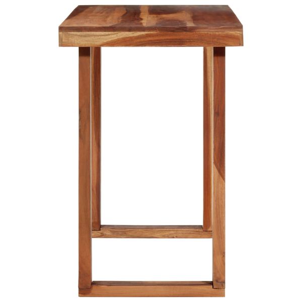 vidaXL Table &agrave; d&icirc;ner 110x50x76 cm Bois d'acacia solide
