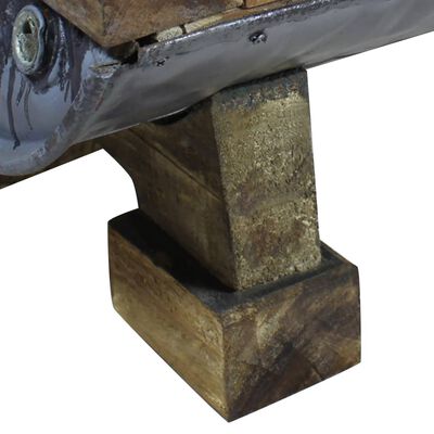 vidaXL Table basse Bois de récupération massif 90x50x35 cm