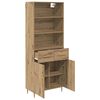 vidaXL Haut Armoire avec tiroir Ch&ecirc;ne artisanal 69,5 x 34 x 180 cm