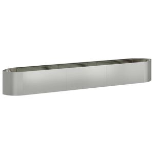 vidaXL Jardin sur&eacute;lev&eacute; Acier galvanis&eacute; 300 x 40 x 40 cm Acier