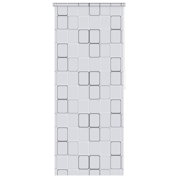 vidaXL Store roulant de douche 120x240 cm Carré