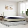 vidaXL Matelas à ressorts ensachés dureté moyenne 200x200 cm