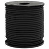 vidaXL Cords &eacute;lastiques 6 mm Noir PP et caoutchouc