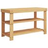 vidaXL &Eacute;tag&egrave;re &agrave; chaussures 3 niveaux 70x27,5x45 cm bambou