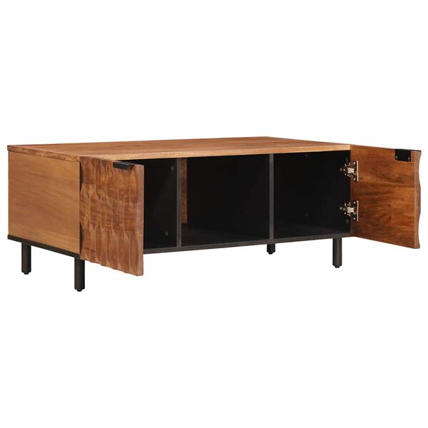 vidaXL Table basse Marron 100 x 54 x 40 cm Bois de mangue massif