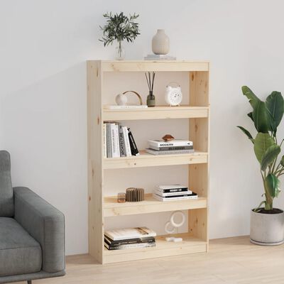 vidaXL Bibliothèque/Séparateur de pièce 80x30x135,5 cm Bois de pin