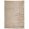 vidaXL Tapis HUARTE &agrave; poils courts doux et lavable sable 200x280 cm