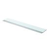 vidaXL Panneaux d'&eacute;tag&egrave;re 2 pcs Verre Transparent 90 x 12 cm