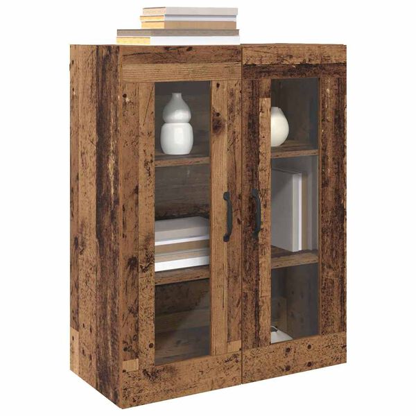 vidaXL Armoire murale suspendue Montage mural Marron 69,5 x 34 x 90 cm