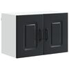 vidaXL Panneau de lave-vaisselle Kalmar Noir 60 x 31 x 40 cm