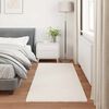 vidaXL Tapis en Fourrure Synth&eacute;tique de Lapin Olite Cr&egrave;me 100 x 200 cm