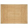 vidaXL Tapis fait à la main jute naturel 160x230 cm