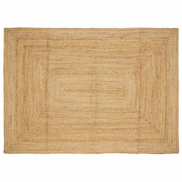 vidaXL Tapis fait à la main jute naturel 160x230 cm