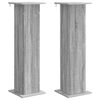 vidaXL Support de Plante 2 pc Sonoma gris 30,5 x 30 x 100,5 cm