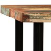 vidaXL Table de bar Bois massif de récupération 150 x 70 x 107 cm