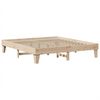 vidaXL Cadre de lit sans matelas 200x200 cm bois massif de pin