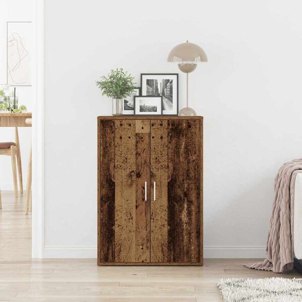 vidaXL Buffet Bois ancien 60 x 31 x 84 cm Bois d'ing&eacute;nierie